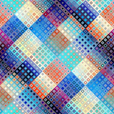 Geometrik soyut desen.