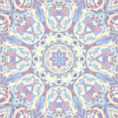 Sorunsuz mozaik sanat desen