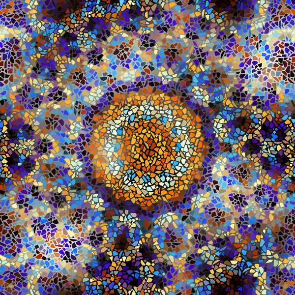 Sorunsuz mozaik sanat desen