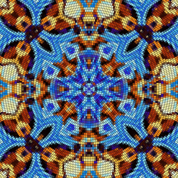 Sorunsuz mozaik sanat desen