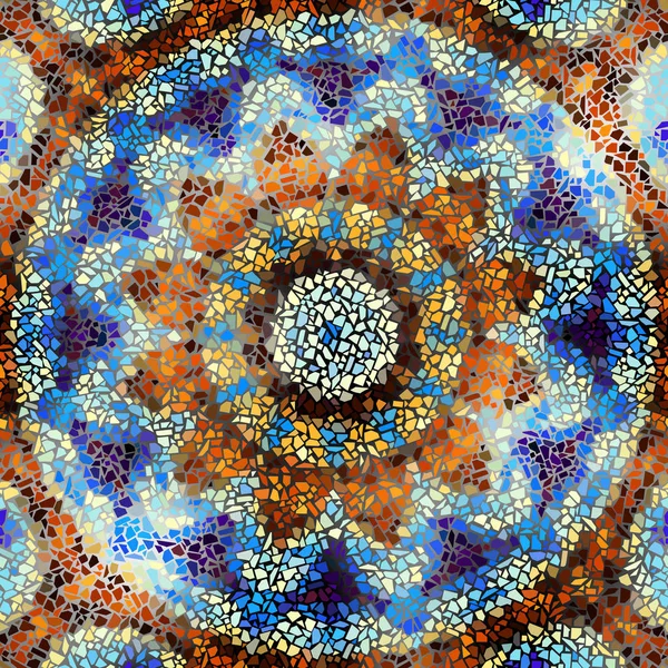 Sorunsuz mozaik sanat desen