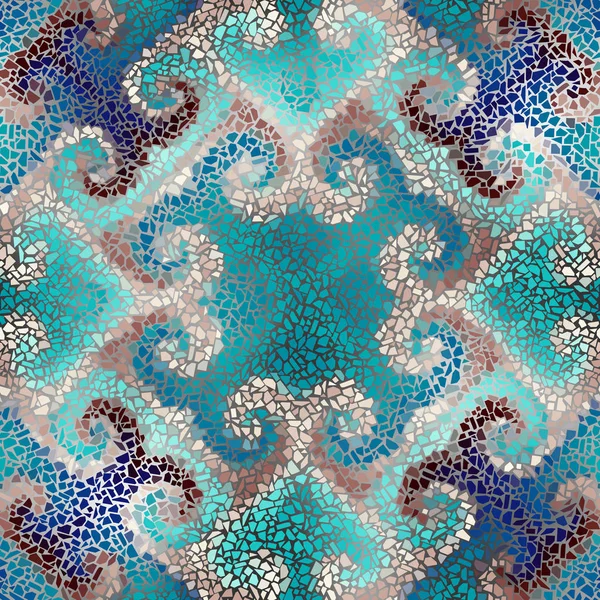 Sorunsuz mozaik sanat desen