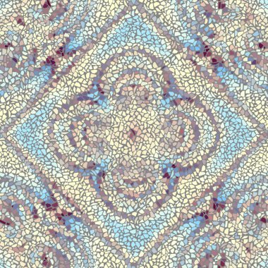 Dikişsiz mozaik desen