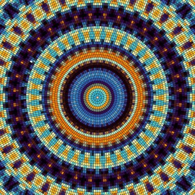 Dikişsiz mozaik desen