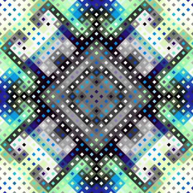 Geometrik soyut desen.