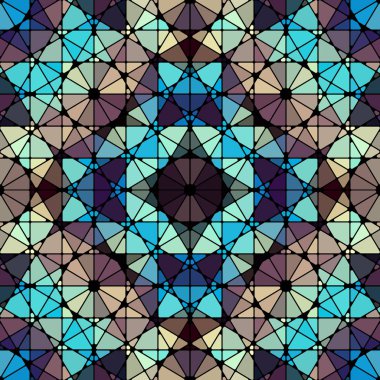 soyut geometrik desen