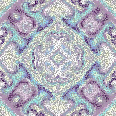 Sorunsuz mozaik sanat desen