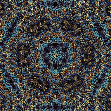 Dikişsiz mozaik desen