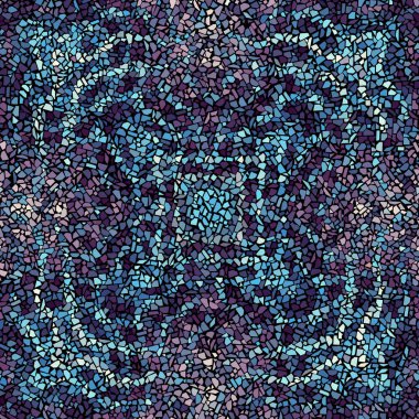 Dikişsiz mozaik desen