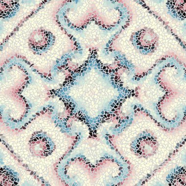 Dikişsiz mozaik desen