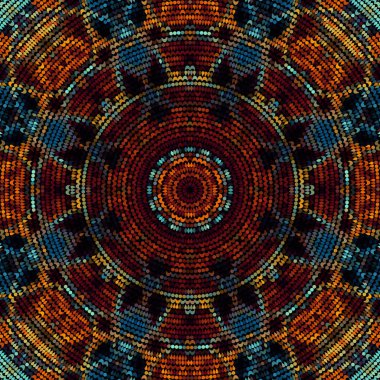 Dikişsiz mozaik desen