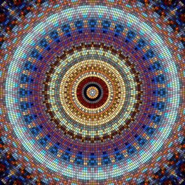 Dikişsiz mozaik desen