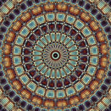 Dikişsiz mozaik desen