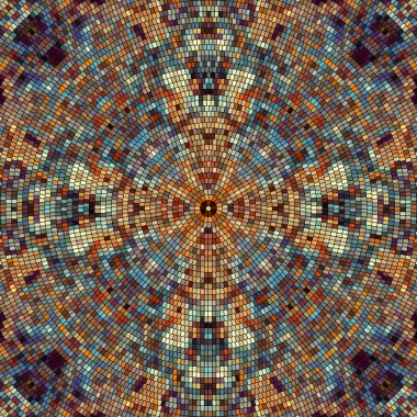 Dikişsiz mozaik desen