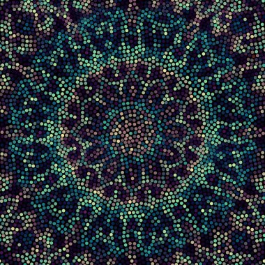 Sorunsuz mozaik sanat desen