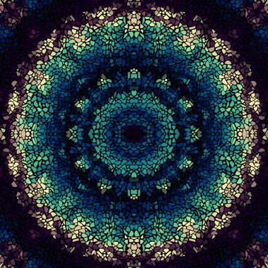 Dikişsiz mozaik desen