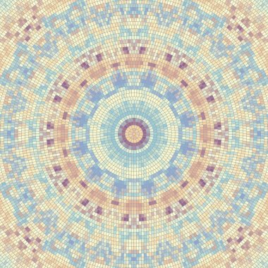 Dikişsiz mozaik desen