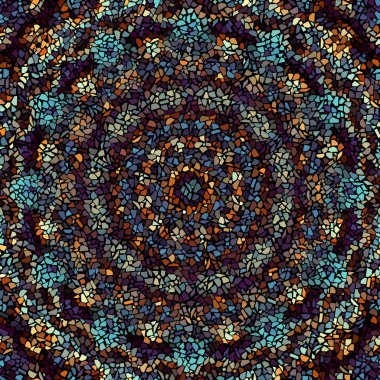 Dikişsiz mozaik desen