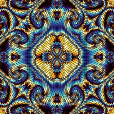 Dikişsiz mozaik desen