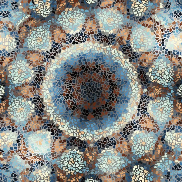 Sorunsuz mozaik sanat desen