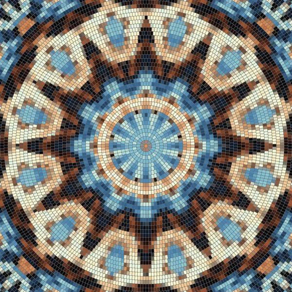 Sorunsuz mozaik sanat desen