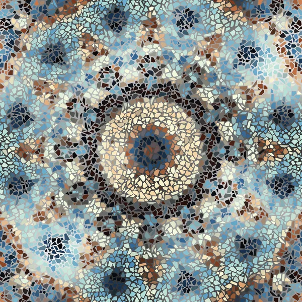 Sorunsuz mozaik sanat desen