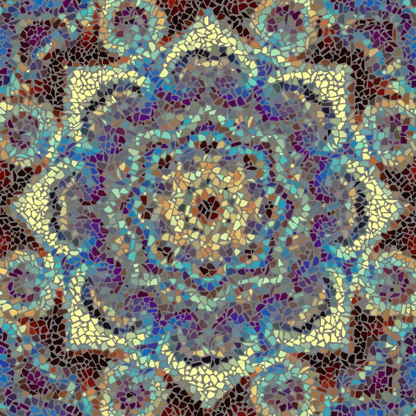 Sorunsuz mozaik sanat desen