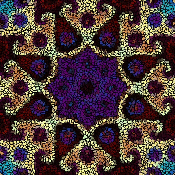 Sorunsuz mozaik sanat desen