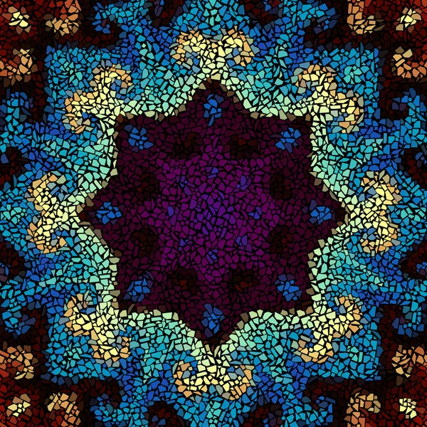 Sorunsuz mozaik sanat desen