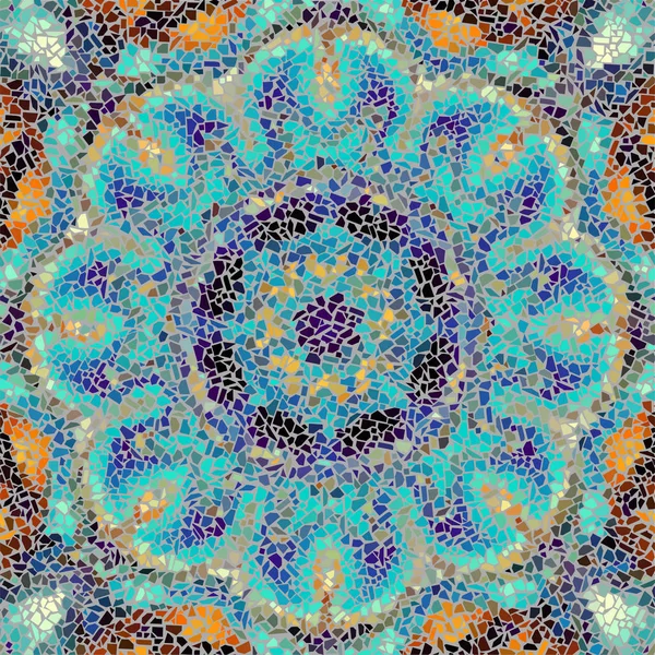 Sorunsuz mozaik sanat desen