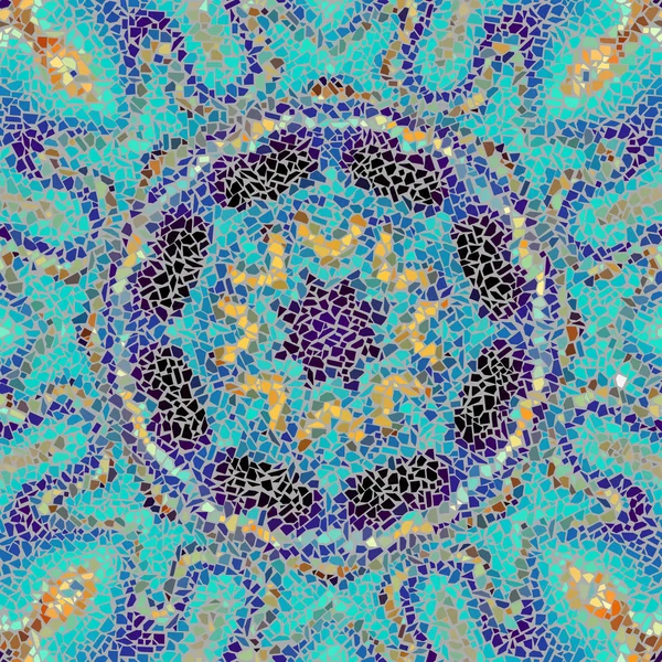 Sorunsuz mozaik sanat desen