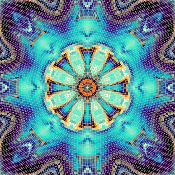 Sorunsuz mozaik sanat desen