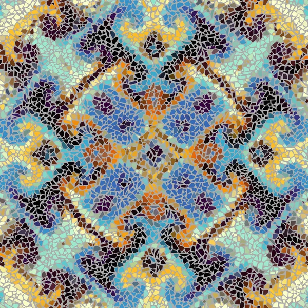 Sorunsuz mozaik sanat desen