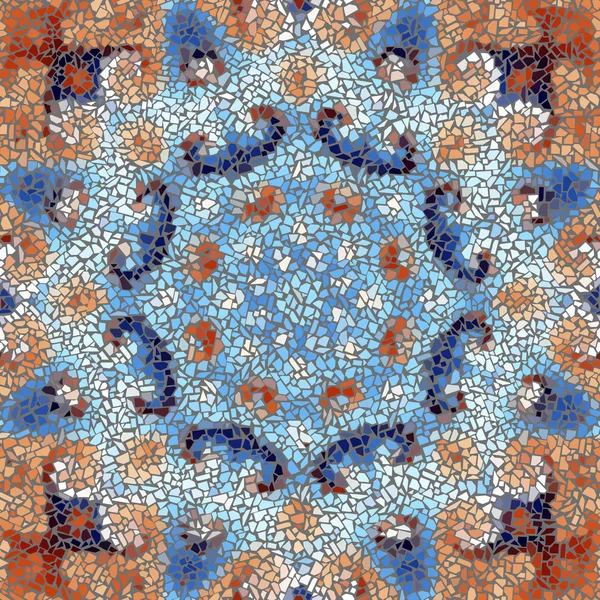 Sorunsuz mozaik sanat desen