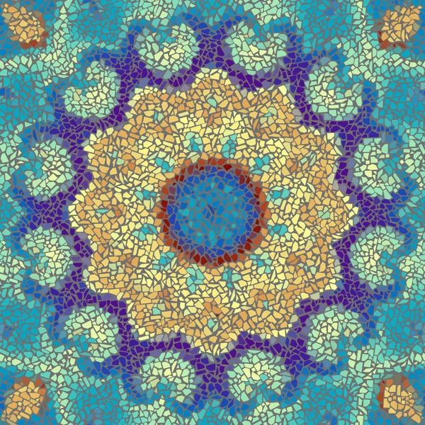 Sorunsuz mozaik sanat desen