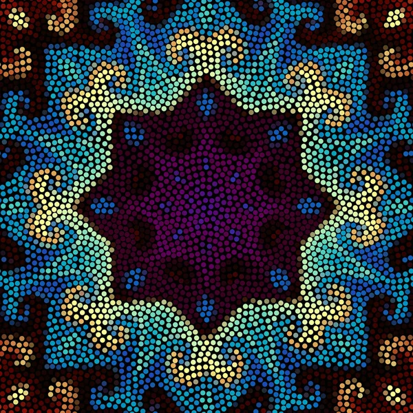 Sorunsuz mozaik sanatı çini