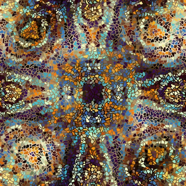 Sorunsuz mozaik sanat desen