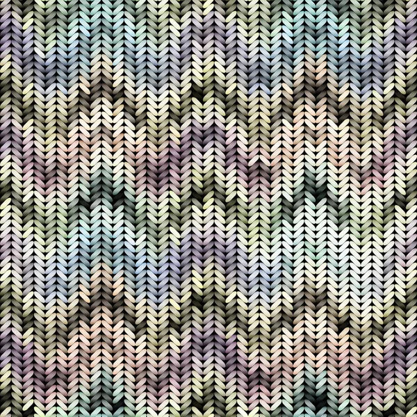 Имитация эффекта вязания свитера Melange — стоковый вектор