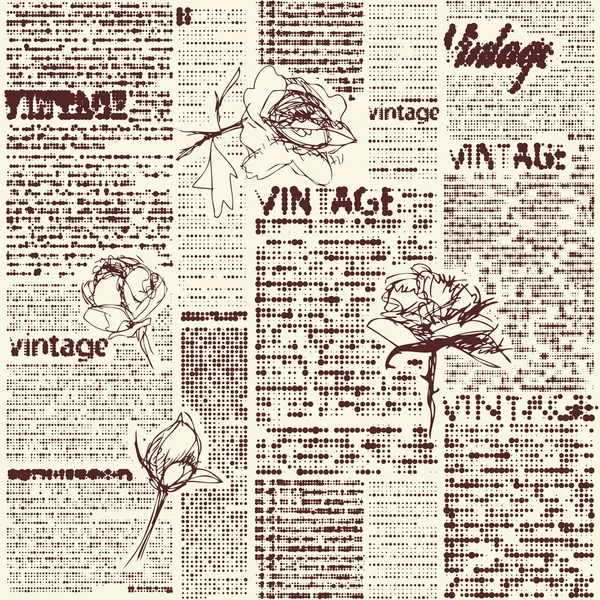 Padrão de grunge vintage —  Vetores de Stock