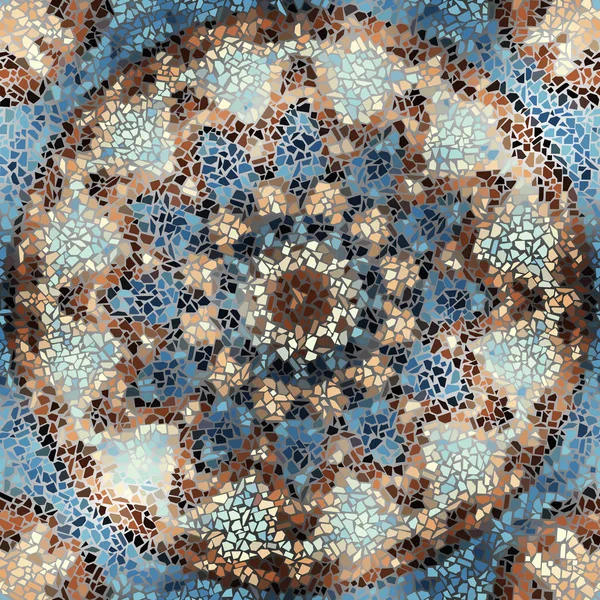 Sorunsuz mozaik sanat desen