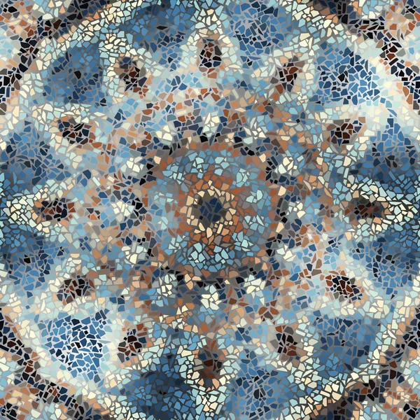 Sorunsuz mozaik sanat desen