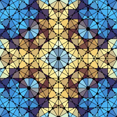 Geometrik soyut desen.