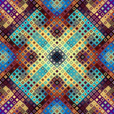 Geometrik soyut desen.