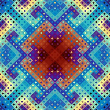 Geometrik soyut desen.