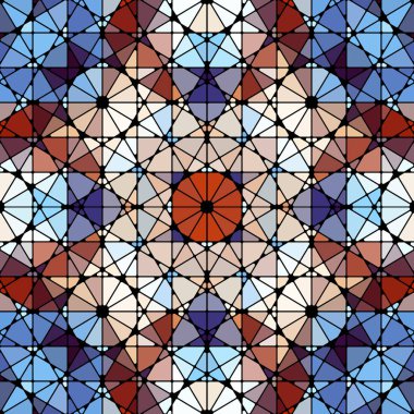 soyut geometrik desen