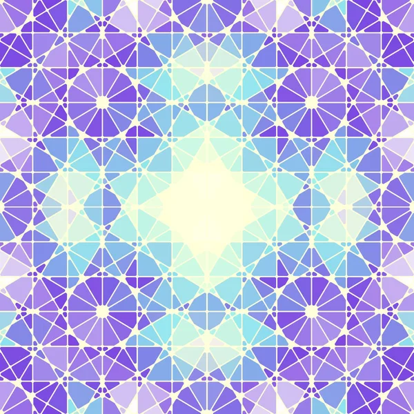 アラビア語のシームレスな幾何学的なパターン — ストックベクタ