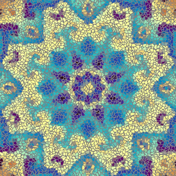 Sorunsuz mozaik sanat desen