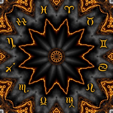 Zodiacs işareti ile Sihir Birliği.