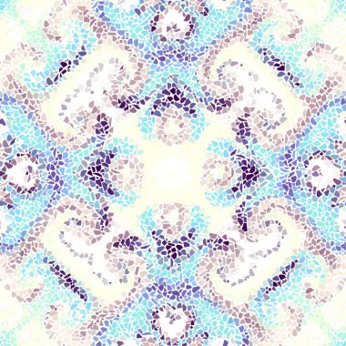 Sorunsuz mozaik sanat desen