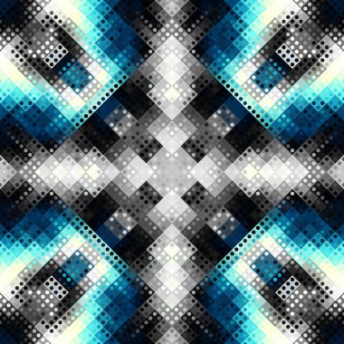 Geometrik soyut desen.